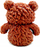Антистрес играчка Хипо Медо, меко мече со зрнца, 7cm, повеќебојна