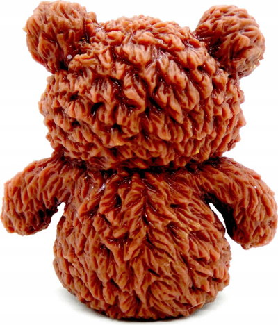 Антистрес играчка Хипо Медо, меко мече со зрнца, 7cm, повеќебојна