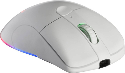 Maus gaming pa kabëll Deltaco GAM107W, RGB, USB, i bardhë