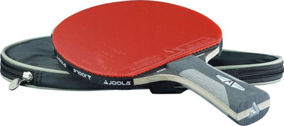 Raketë pingpongu Joola Rosskopf Carbon, fibra karboni, me çantë mbrojtëse