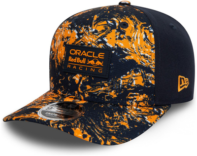 Kapele New Era 9Fifty Oracle Red Bull Racing, snapback, blu e portokalli