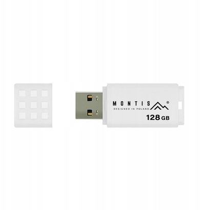 USB GOODRAM MT184-128, 128GB, USB 3.2 Gen 1, gri