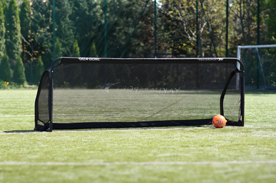 Rrjetë porte futbolli GIZA Skrzat 100575, 3x1m, 300 x 100cm, e zezë