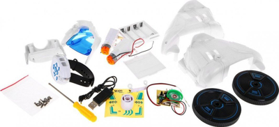 Lodër robot DIY EIT Hand Band Controller, telekomandë orë, me drita dhe zë, i bardhë