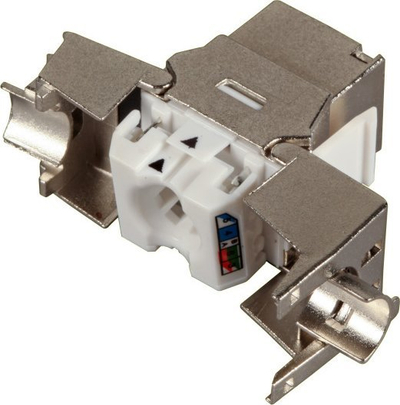 Modul keystone EFB Elektronik E-20091, Cat.6A, i blindum, metalik