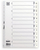 Ndarës dokumentesh Oxford ELBA StrongLine, A4, 12 seksione, i bardhë