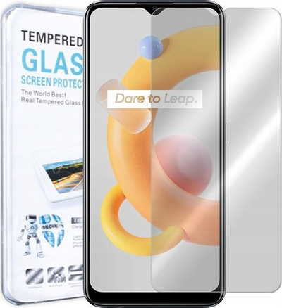 Mburojë xhami për Realme C11 2021, tempered glass 9H, 0.3 mm, transparente