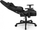 Karrige gaming SENSE7 Leatherette, mbështetëse krahësh të rregullueshme, ndriçim RGB, e zezë