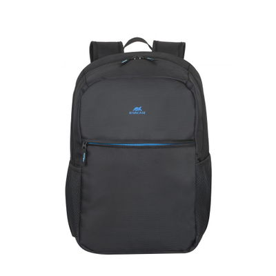 Çantë shpine për laptop RivaCase Regent, 17.3", e zezë / e kaltër