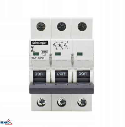 Ndërprerës automatik Schelinger A02-G7-3P-B06, 3P, 6A