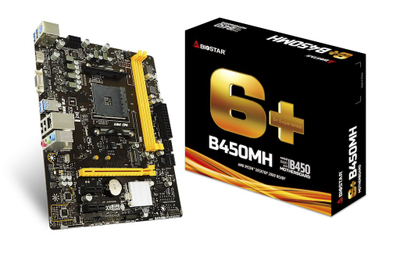 Pllakë amë Biostar B450MH AMD B450 Socket AM4 micro ATX