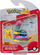 Set figurina Pokémon Battle Figure 3 Pack Jazwares, 2" Pikachu dhe Machop 3" Alolan Muk, shumëngjyrësh