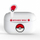 Kufje pa tela OTL Pokemon Pokeball, TWS, Bluetooth 5.0, të bardha