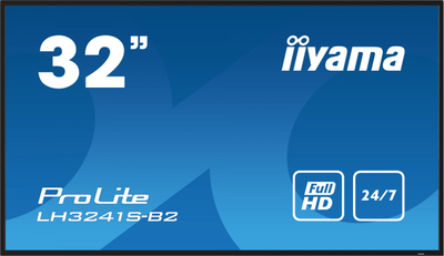 Monitor profesional Iiyama LH3241S-B2, 32\", Full HD, 350 cd/m², i zi