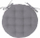Jastëk karrige Atmosphera, rrumbull, 38cm, gri