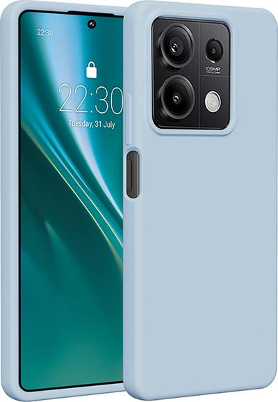 Maskë Etteri Silicone Case, Xiaomi Redmi Note 13 5G, e kaltër