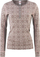 Bluzë bazë për goca Kari Traa Rose Long Sleeve, 100% lesh Merino, madhësia M, ngjyrë taupe
