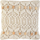 Jastëk dekorativ NICAEA Cotton Macrame, 45x45cm, pambuk, bezhë