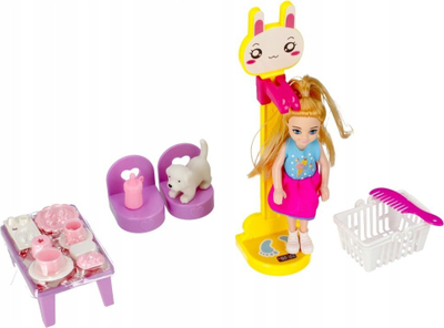Set lodër gocë MEGA CREATIVE Alice, 12 cm, me aksesorë, shumëngjyrësh