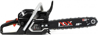 Sharrë zinxhiri me benzinë NAX 300C, 45cm³ 1.6kW, shinë 40cm 16", e zezë