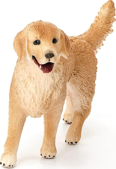 Figurë loje Schleich 16395 qen Golden Retriever femër FARM WORLD, 7 cm, shumëngjyrëshe