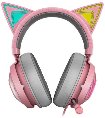 Kufje Razer Kraken, Kitty Quartz Edition, rozë
