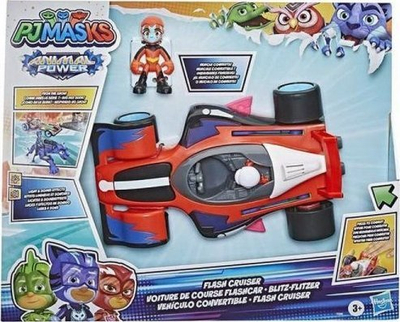 Makina lodër Hasbro PJ Masks Animal Power Flash Cruiser, me figurë, e kuqe