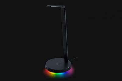 Mbajtëse për kufje Razer, RGB, metali, e zezë