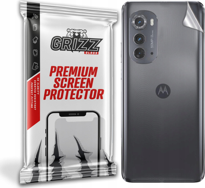Film mbrojtës GrizzGlass SatinSkin për Motorola Edge 2022, mbrapa, transparent