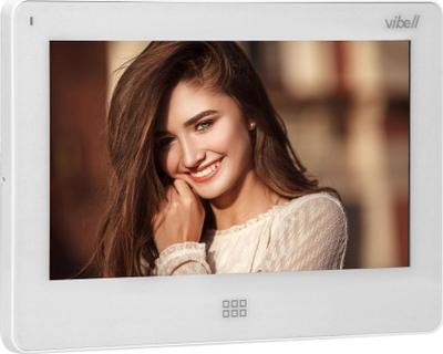 Video monitor Orno për sistemet Vibell, LCD, 7'' (17.78 cm), i bardhë