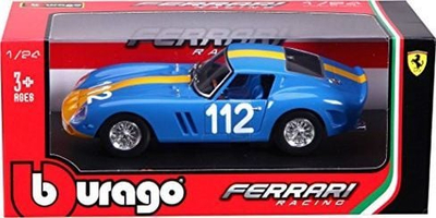 Maket veture Bburago Ferrari 250 GT Berlinetta B18-26305, die-cast, shkalla 1:18, i kuq