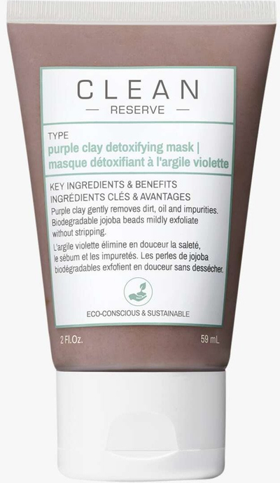 Maskë fytyre Clean Reserve Detoxifying Purple Clay, pastruese, 59ml
