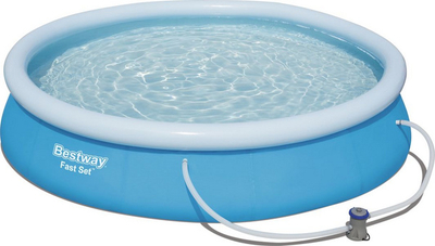 Pishinë Bestway Fast Set (57274), 366x76cm, e kaltër