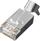 Prizë rrjeti RJ45 STP Alantec NI036 WT108, për kabllo 23 24 AWG, transparente