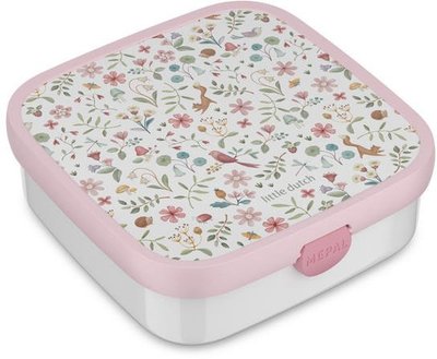 Kuti dreke Little Dutch Fairy Wonders Bento e Madhe, me ndarje, rozë