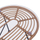 Set mobiljesh kopshti Allegra HM5460, 4 pjesë, metal dhe wicker, bezhë