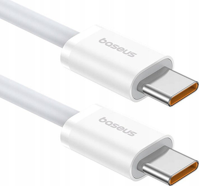 Kabllo karikues USB C në USB C Baseus Superior 2, 100W, 1m, e bardhë