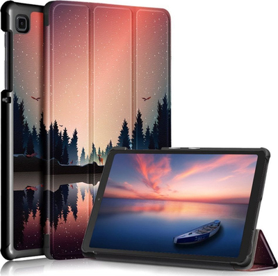 Futrollë tablet Strado Graphic Smart Case për Samsung Galaxy Tab A7 Lite 8.7", me kapak magnetik, Night Lake