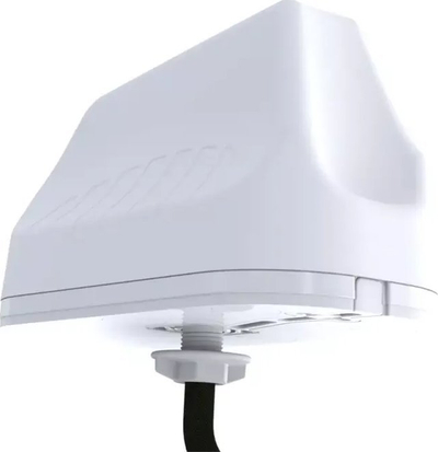 Antena LTE Poynting 3‑në‑1 MIMO GPS, 450‑2700 MHz, fitim 4.2 dBi, e bardhë