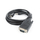Kabllo Gembird HDMI në VGA me audio, 1.8m, Full HD, i zi
