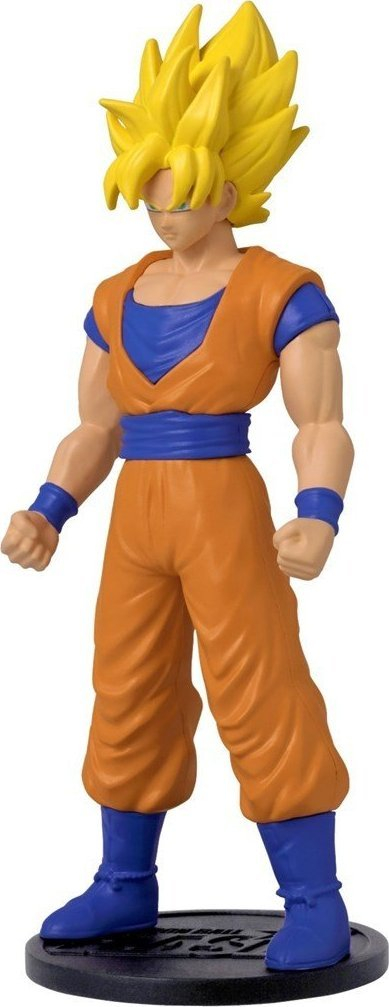 Figurë aksioni Bandai Dragon Ball Flash Series Super Saiyan Goku, 10 cm, me monedhë, shumëngjyrëshe
