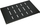 Rafth RACK ExtraLink Shelf 19", 300mm, 1U, i zi