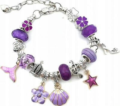 Set rruzullash Princess bead set 3174831_F, për bizhuteri, vjollcë