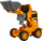 Lodër buldozer metali MEGA CREATIVE 482700, 15 cm, me pull back, shumëngjyrësh