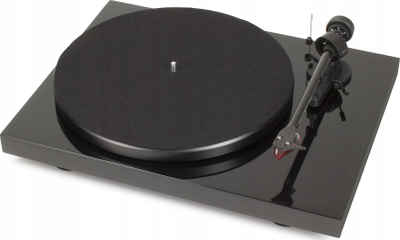 Gramafon Pro Ject Debut Carbon EVO, krah karboni, 33/45 rpm, i zi High Gloss