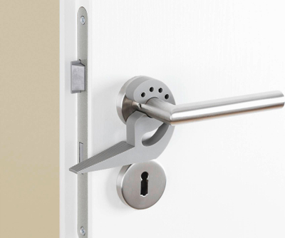 Bllokues dere dhe dritare Wenko Multi-STOP, universal, gri-blu
