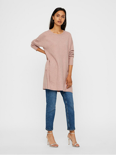 Triko VERO MODA VMBRILLIANT, rozë