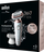 Epilator Braun Silk-épil Series 9 Flex 9-030, 3D, rezistent në ujë, i bardhë