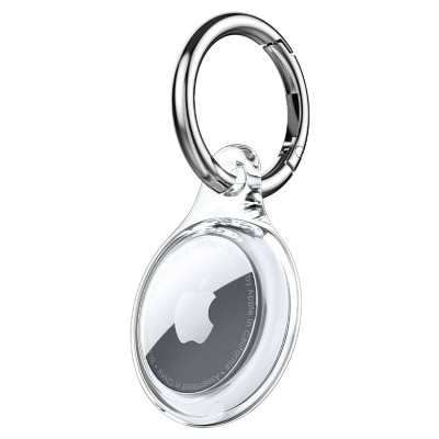 Mbrojtëse për AirTag Spigen Ultra Hybrid, transparente