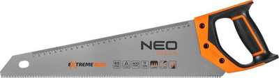 Sharrë dore Neo Panel Saw, 400 mm, 7 TPI, portokalli